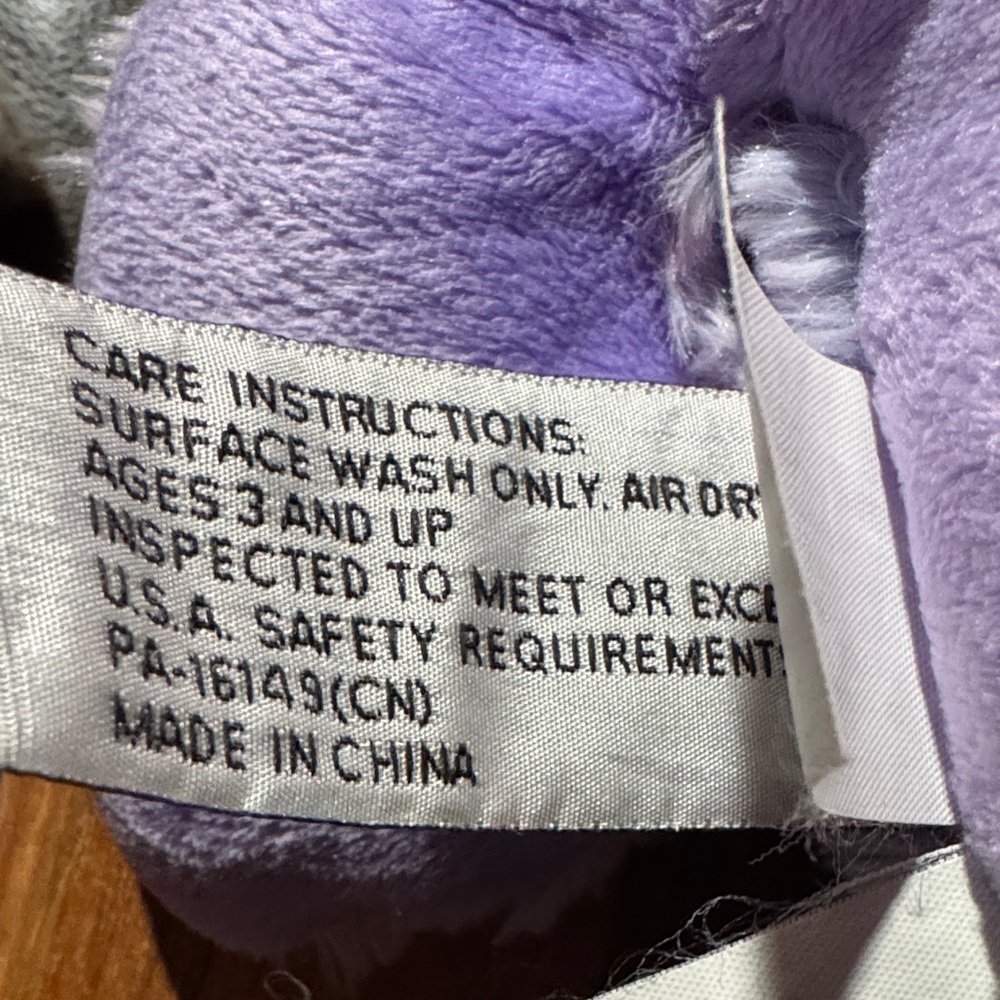 Purple Pillow Pets Glow Pets Plush - Picture 6 of 7